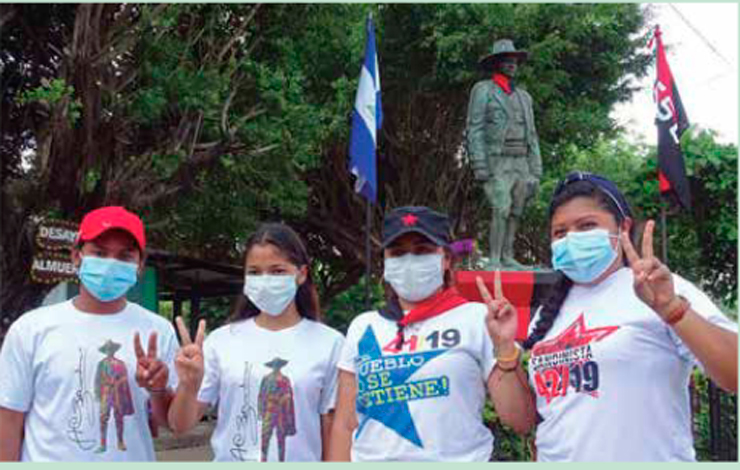 General Sandino es guía inmortal de la juventud