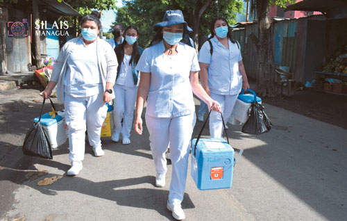 Nicaragua reconocida por su cobertura en vacunación