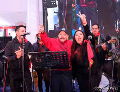Con música y canto Nicaragua celebró el Natalicio del General Agusto C. Sandino.