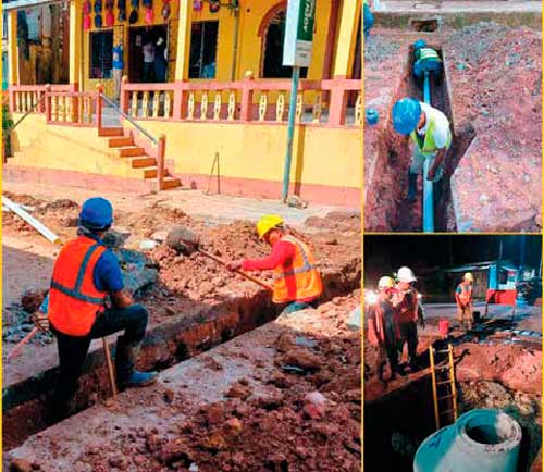 Avanza ampliación y mejora del alcantarillado sanitario en Chichigalpa