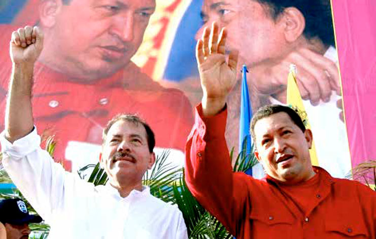La realidad solidaria de Hugo Chávez con Nicaragua:Amor con amor se paga