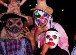 Procesión de los Agüizotes, ﬁesta de  la alegría