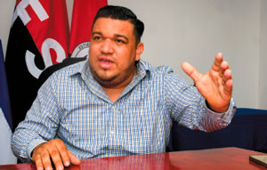 Alex Galeano, coordinador de Promotoría Solidaria.