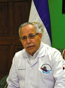 Doctor Carlos Sáenz, viceministro y secretario general del Ministerio de Salud