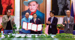 Medios de China y Consejo de  Comunicación firman convenio