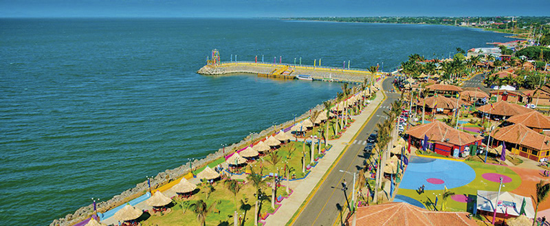 Puertos nacionales modernos y seguros