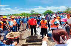 Sitio donde se iniciarán las obras del Hospital Francisco Meza, Mina El Limón.