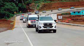Construyen carretera El Boquete-Santa Ana en Managua