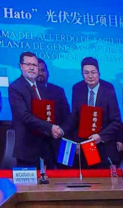 Se firman acuerdos para el Proyecto Solar El Hato