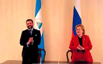 Nicaragua y Rusia: 80 años de relaciones diplomáticas