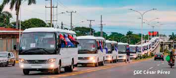 Gobierno entrega nuevo lote de 400 buses chinos