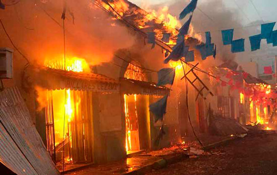 Incendio de la Casa CUUN en León