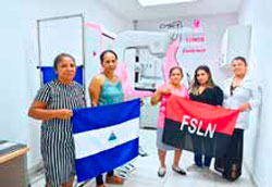 Mamógrafo en Hospital Bertha Calderón