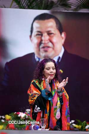 Copresidenta Rosario Murillo: Chávez es el corazón de los pueblos