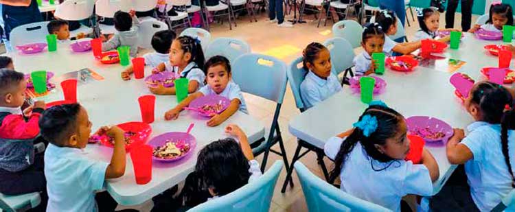 Niños en atencion pre escolar