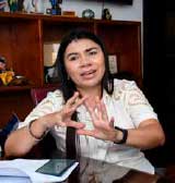 Darling Hernández, ministra de la Juventud.