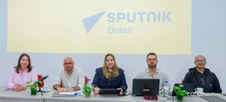 Encuentro de capacitación de Sputnik y comunicadores sandinistas