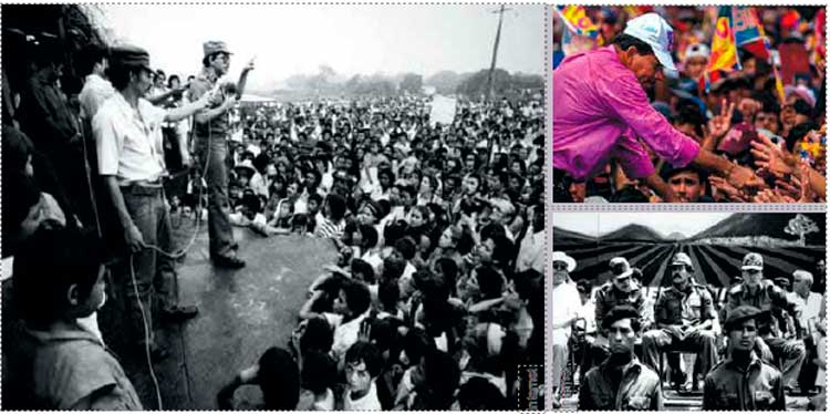 Fotos del comandante Daniel Ortega.