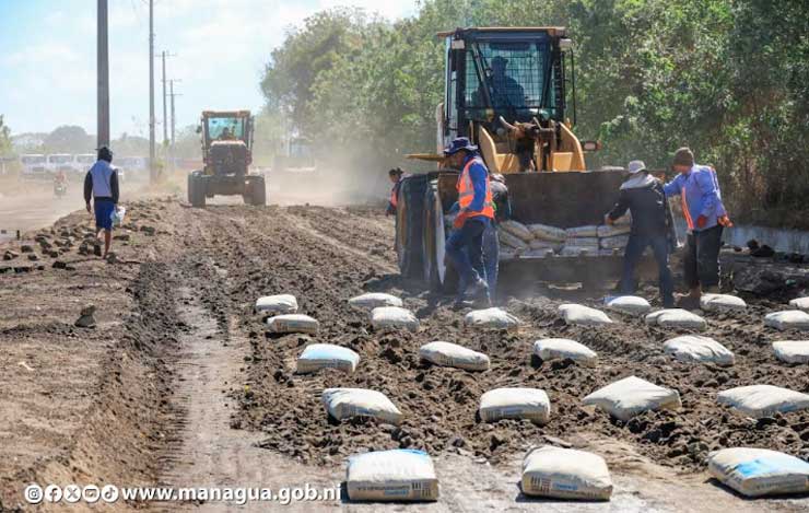 Proyectan mejoras de más de mil calles en Managua
